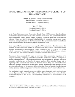 radio spectrum and the disruptive clarity of ronald coase