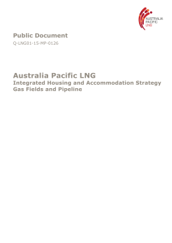 APLNG - Integrated Housing and Accommodation Strategy Gas
