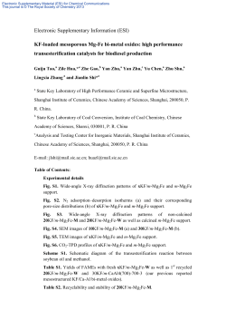Supplementary Information - Royal Society of Chemistry