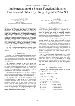 Implementation of a Fitness Function, Mutation Function and Elitism