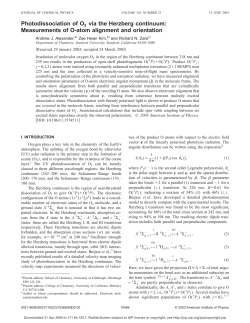Photodissociation of O2 via the Herzberg continuum