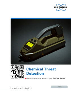 Chemical Threat Detection