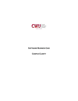 Campus Clarity - Central Washington University