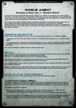rogue agent - Gezelschapsspel.info