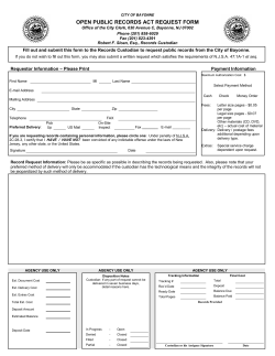 open public records act request form