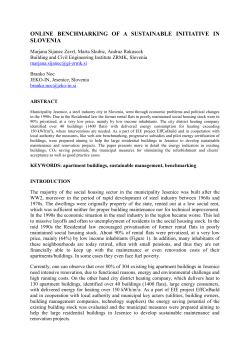 Building stock in Jesenice