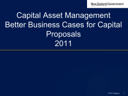 Better Business Cases Development Course - slides