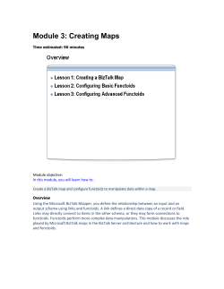 Create a BizTalk Map - Center