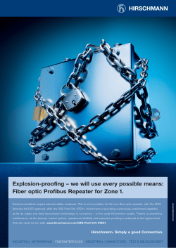 Explosion-proofing &ndash; we will use every possible means