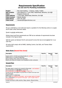 Requirements Specification