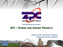 ZPC – Power and Energy Projects