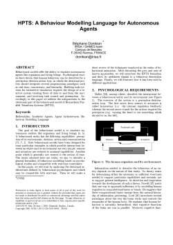 Autonomous Agents 2001