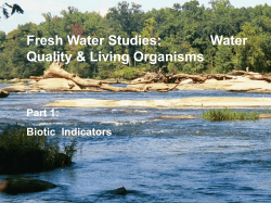 Fresh water studies powerpoint