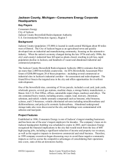 Jackson County - The Redevelopment Authority of the County of Buck