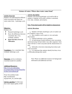 Science of water: Where does water come from?