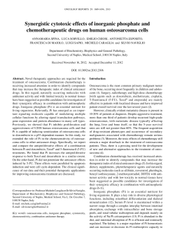 Synergistic cytotoxic effects of inorganic phosphate and