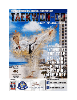 File - 2017 WTA Taekwon Do Registration