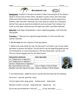MicrohabitatLab1