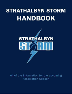 Intro to the Storm Player Handbook