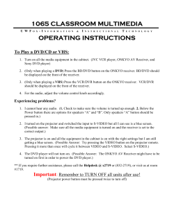 1065 Classroom Multimedia