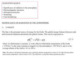 solar constant