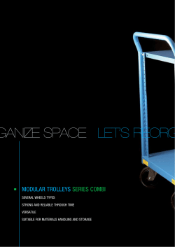 Modular Trolleys Series COMBI