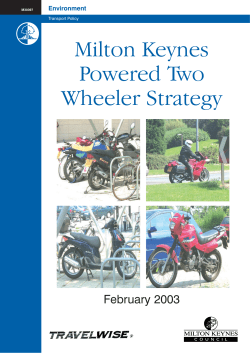 Powered Two Wheeler Strategy