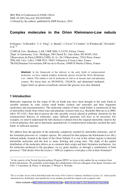 Complex molecules in the Orion Kleinmann