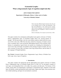 Existential Graphs: What the Diagrammatic Logic of