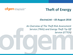 Theft of Energy Presentation