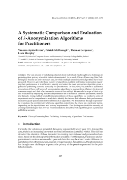 A Systematic Comparison and Evaluation of k