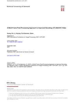 A Multi-Frame Post-Processing Approach to Improved Decoding of