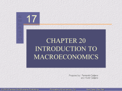 Introduction to Macroeconomics
