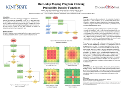 Battleship Playing Program Utilizing Probability Density Functions