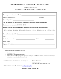 JUNE 1, 2008 TO MAY 31, 2009