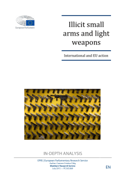 Illicit small arms and light weapons - European Parliament