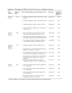 INTRODUCTION - Implementation Science