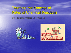 Rate of Reaction