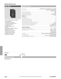 Schmersal Machine Guarding Safety Products