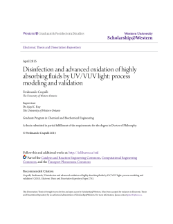 Disinfection and advanced oxidation of highly absorbing fluids by