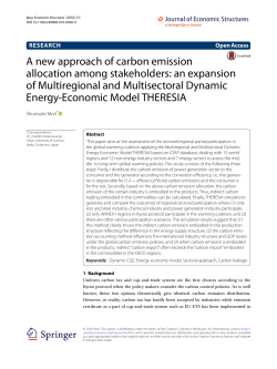 A new approach of carbon emission allocation among stakeholders