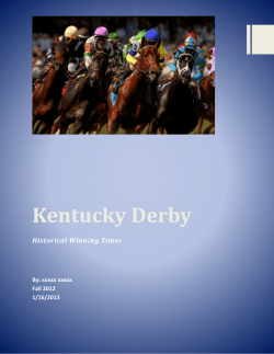 Kentucky Derby - Neas