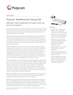 Polycom RealPresence Group 700