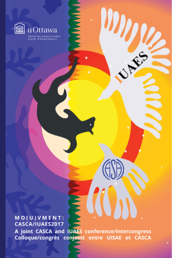 A joint CASCA and IUAES conference/intercongress