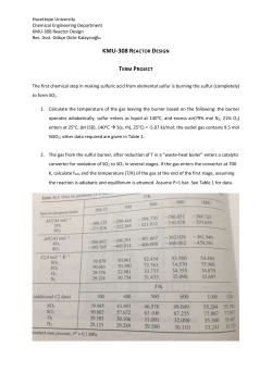 KMU-308 Reactor Desıgn Term Project