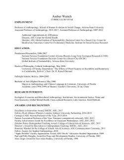 Amber Wutich - ASU People Search