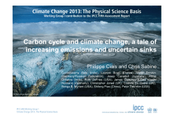 Carbon cycle and climate change, a tale of increasing emissions