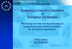 Preventive actions by the Commission