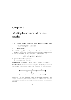 Multiple-source shortest paths - Optimization Algorithms for Planar