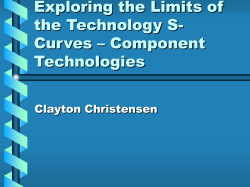 Exploring the Limits of the Technology S